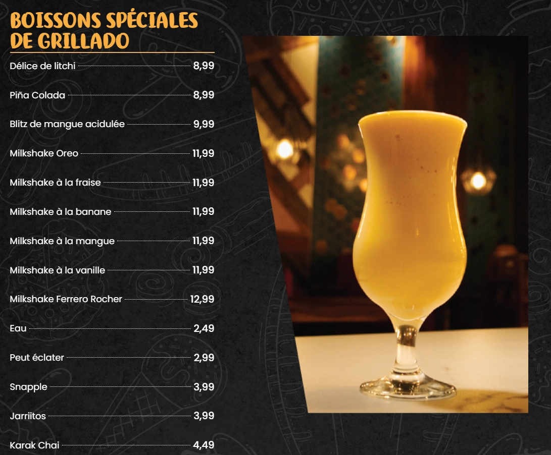 Grillados menu item 11